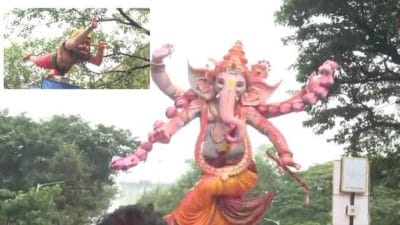 स्वत:चे पैसे खर्च करुन दरवर्षी ‘तो’ करतोय बाप्पावर पुष्पवृष्टी, कोण आहे सुगंधी फुलांची उधळण करणारा अवलिया