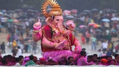 यंदा मुंबईकरांनी कृत्रिम तलावात मूर्ती विसर्जनाला दिले प्राधान्य, एकूण १ लाख ९७ हजार ११४ मूर्तींचे विसर्जित