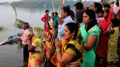 chhat Puja: नागपुरात छठ उत्सवाला सुरूवात; शहरातील सर्व घाटांवर उत्सवाची तयारी पूर्ण