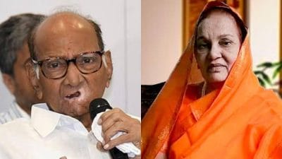 Sharad Pawar On Shalinitai Patil Death : शालिनीताईंच्या निधनानंतर पवारांची पोस्ट चर्चेत; म्हणाले, जितक्या जाहीरपणे माझ्यावर टीका….