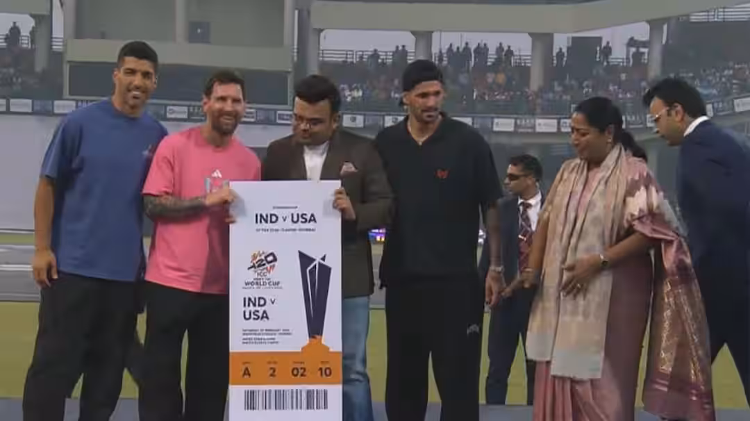 लिओनेल मेस्सी पुन्हा भारतात येणार! जय शाह यांनी दिले टी20 वर्ल्ड कपचे तिकीट