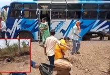 sudden-open-wheel-of-the-moving-bus-in-damoh