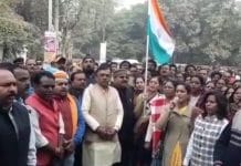 Jabalpur--BJP-joining-group-Vande-Mataram-singing
