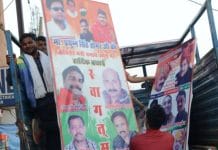 gwalior--Code-of-Conduct-Banner-Posters-Removed-By-Municipal-Corporation