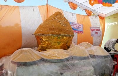 गणपति बप्पा को लगाया 50 क्विंटल के लड्डू का भोग, दर्शन को उमड़ी भीड़