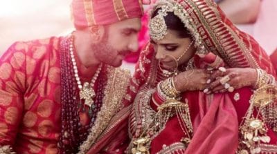 दो रिवाजों में हुई रणवीर-दीपिका की शादी, तस्वीरों में देखिये ‘बाजीराव-मस्तानी’ की जोड़ी