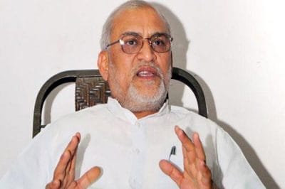 बेटे के समर्थन में उतरे सत्यव्रत चतुर्वेदी, बोले- कांग्रेस ने मेरे साथ धोखा किया, वे भांग खाए लोग हैं