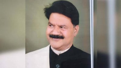 बीजेपी को झटका, सिंधिया की सभा में पूर्व मंत्री चौधरी राकेश सिंह की ‘घर वापसी’