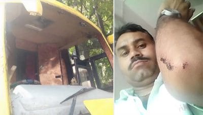 बेखौफ बदमाश: वर्मा ट्रैवल्स की बस को लूटने का प्रयास, तीन KM तक पीछा कर किया पथराव