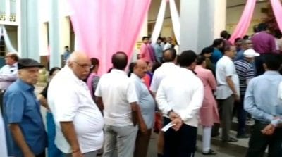 जबलपुर: 2128 पोलिंग बूथों पर वोटिंग जारी, 1 बजे तक 44 प्रतिशत मतदान