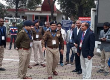 नगर निगम के स्वच्छता कार्यों रीवा रेंज आईजी ने सराहा