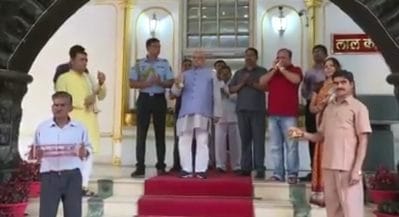 राज्यपाल और शिवराज ने भी घंटी बजाकर व्यक्त किया आभार