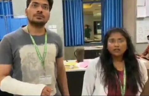 AIIMS के 2 डॉक्टरों से मारपीट मामले में एक्शन, पुलिस आरक्षक लाइन अटैच