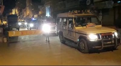 अलीराजपुर में सामने आया कोरोना पॉजिटिव केस, पुलिस प्रशासन ने निकाला फ्लैग मार्च