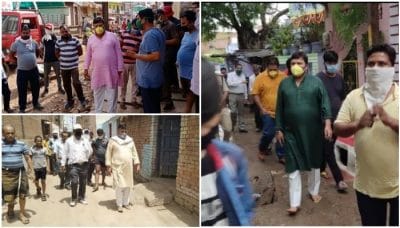 सिंधिया समर्थक पूर्व मंत्री ने त्यागी चप्पल, 45 डिग्री में नंगे पाँव निकले सड़क पर, ये है वजह