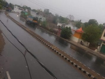 निसर्ग का असर: MP के कई जिलों में झमाझम बारिश, इन जिलों में अलर्ट
