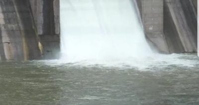 फाटा डेम का एक गेट खोला गया, सूखी नदियों में आया पानी