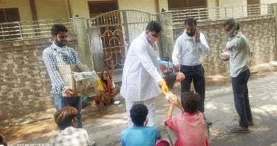 महाराज की ये टीम “नर सेवा ही नारायण सेवा” को मानती है मूल मंत्र, 71 दिन से जारी है सेवा अभियान