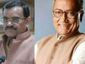 BJP प्रदेश अध्यक्ष वीडी शर्मा की दिग्विजय सिंह को चेतावनी- प्रदेश में नहीं चलेगा गुंडिज्म