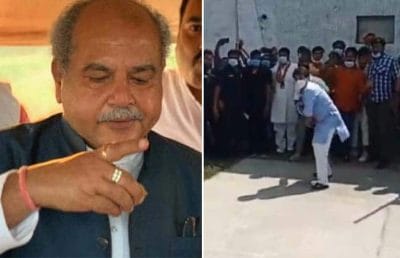 उपचुनाव में नेताओं का जुदा अंदाज: तोमर ने खाई पानी पूरी, सिंधिया खेल रहे क्रिकेट