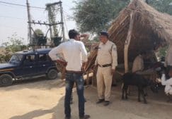 चुनावी रंजिश को लेकर दो गुटों में खूनी संघर्ष, 1 की मौत, पुलिस बल तैनात