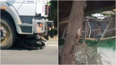 Road Accident: मप्र में भीषण सड़क हादसे में 5 की मौत, 3 दर्जन घायल, रोड पर बिखरे शव