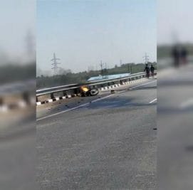 Dabra News : चलती मोटर साईकल में लगी आग, युवक की हुई दर्दनाक मौत