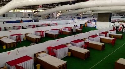 इंदौर- मध्यप्रदेश का सबसे बड़ा कोविड केयर सेंटर शुरू, कलेक्टर ने कही ये बात