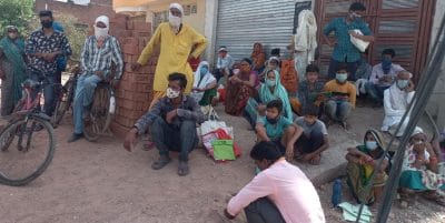 डबरा- न दो गज दूरी, न मास्क है जरूरी, प्रशासन की लापरवाही के आगे फीका पड़ रहा कोरोना का खौफ