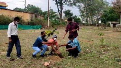 विश्व पर्यावरण दिवस : पर्यावरण विभाग ने कर्मचारियों को दिया पौधा, किया अपने घरों में लगाने का अनुरोध