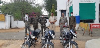 पुलिस ने पकड़ा बाइक चोर गिरोह, पूछताछ में बड़े खुलासे की संभावना