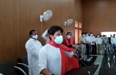 Shivpuri : मंत्री बनाए जाने के सवाल पर बोले सिंधिया- ‘सेवक था सेवक रहूंगा’