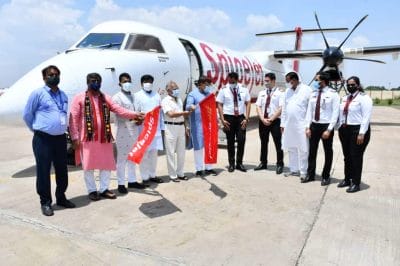 Spice Jet ने शुरू की 5 शहरों के लिए ग्वालियर से फ्लाइट, शिवराज-सिंधिया भी रहे मौजूद