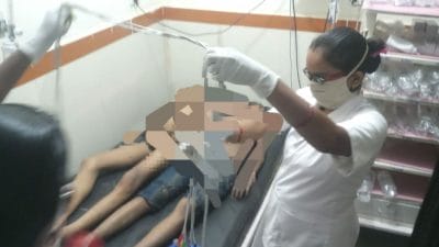 Morena News: सड़क किनारे बने गड्ढों में भरे पानी में डूबकर दो मासूमों की मौत