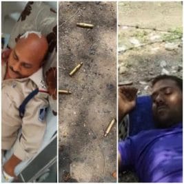 राजगढ़ में पुलिस और ग्रामीणों के बीच हुई फायरिंग, दो ग्रामीण और टीआई समेत 4 पुलिसकर्मी घायल