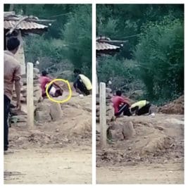 Video : सड़क पर गिर गई शराब तो जमीन को चाटने लगे शराबी युवक, वीडियो वायरल