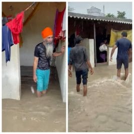 Video: लगातार बारिश से हालात बेकाबू, विधायक के घर में घुसा पानी