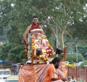 उज्जैन में भादो की पहली सवारी राजसी ठाट-बाट के साथ निकली, श्री चन्द्रमौलीश्वर ने दिये भक्तों को दर्शन