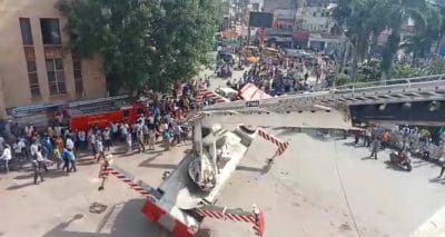Gwalior News: झंडा लगाते वक्त क्रेन टूटी, 3 की मौत, मौके पर प्रभारी मंत्री-पुलिस बल