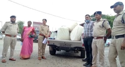 Morena news : अंतरराज्यीय गिरोह का भांडाफोड़, 4 गांजा तस्करों से 61 लाख रुपए का माल जब्त