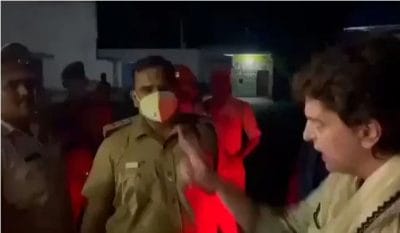 जब प्रियंका गांधी ने दिखाया दादी इंदिरा सा रौद्र रूप, देखिये वीडियो