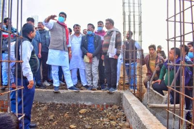 निरीक्षण पर गए मंत्री गोविन्द राजपूत की अफसरों को दो टूक, गुणवत्ता से समझौता नहीं होगा