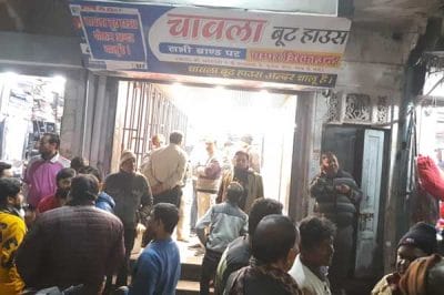 मुरैना : चावला बूट हाउस की दुकान में आधा दर्जन बदमशों ने मालिक पर किया हमला, कट्टे से किए फायर