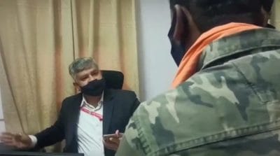 जब मंत्री से मिलने पहुंचे छात्रों को निज सचिव ने दिखाया थप्पड़