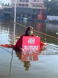 कांग्रेस नेत्री नूरी खान ने दिया बीजेपी नेताओं को चैलेंज, क्षिप्रा नदी का जल पीकर दिखाओ, दूँगी इनाम