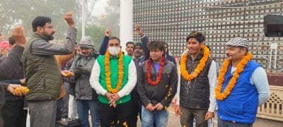 Ashoknagar news: सामूहिक राष्ट्रगान एवं राष्ट्रगीत के साथ संस्था पछार क्लब ने लिया नए साल का संकल्प