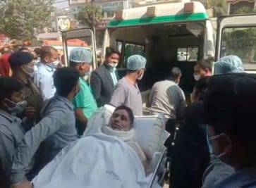 कांग्रेस के पुतला दहन में झुलसे SI दीपक गौतम दिल्ली रैफर, 5 गिरफ्तार, रासुका की भी तैयारी