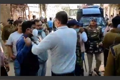 भिंड : कलेक्टर की ये कैसी भाषा, बोले – “मार मुझे गोली”