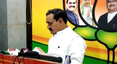 देश के खिलाफ बोलने वालों को प्रदेश की धरती का उपयोग नही करने देंगे:डॉ नरोत्तम मिश्रा