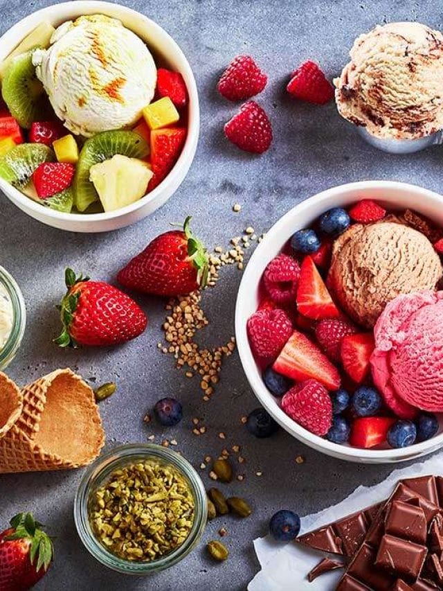 आइसक्रीम के स्वास्थ्य लाभ